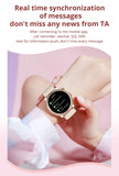 V65 Smartwatch Women 1.32 inch AMOLED Bluetooth Call Smart Watch Custom Dial Watches Heart Rate Tracker For Android iOS Watches