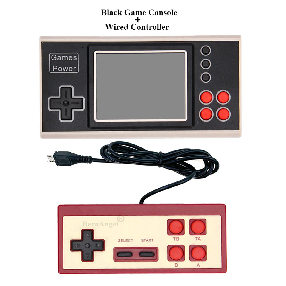 K30 Classic Retro Portable Mini Handheld Video Game Console 2.8 Inch Color LCD Kids Color Game Player Built-in 500 Games