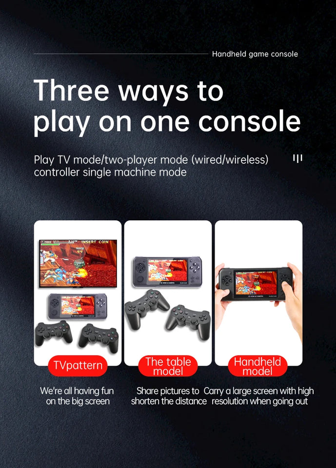 XY-10  4.3 inch Game Console Portable Camera MP5 LCD Rechargeable Handheld Doubles game machine 8G 10000+games  Children's Gifts