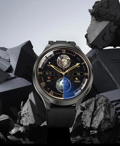 2024 New For HUAWEI Outdoor Sports Smart Watch Men AMOLED Screen NFC GPS Compass Heart rate Waterproof Bluetooth Call SmartWatch