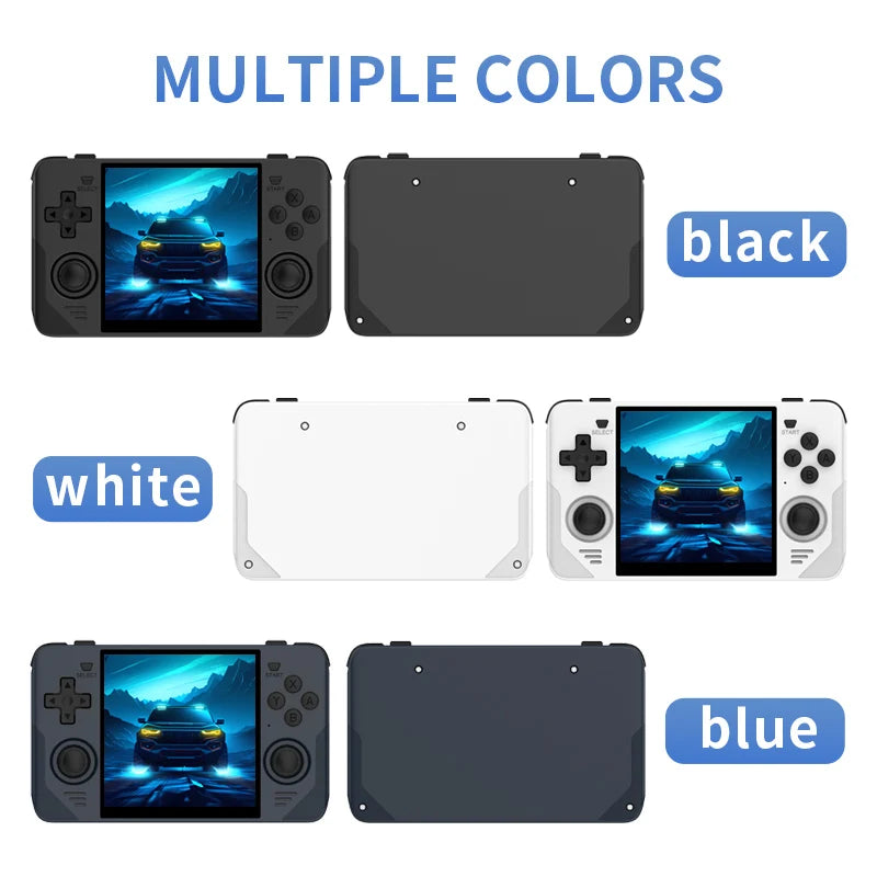 POWKIDDY RGB30 720*720 4 Inch Ips Screen Built-in WIFI RK3566 Opendinglinux Retro Handheld Game Console Children's Gifts