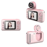 New Kids Camera 1080P Handheld 2.4 Inch HD Screen Childrens Digital Camera Video Recorder Toys for Kids Baby Girl Birthday Gift