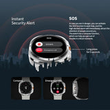 2024 New Watch Ultra GPS Track Smart Watch Men AMOLED Body Temperature Clock Sport Bluetooth Call Smart Watch For Samsung Galaxy