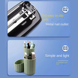 Hand Tools Labor-Saving Stapler Portable Stapling Tools Staplers for Desk Metal Grey/Black Paper Stapling Machine