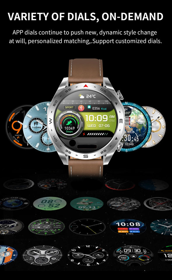 2024 New T95 Smart Watch TWS2 In 1 Bluetooth Earphones HIFI 9D Sound Quality With Built-In Speaker AI Voice Health Monitoring