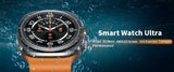 2024 New Watch Ultra GPS Track Smart Watch Men AMOLED Body Temperature Clock Sport Bluetooth Call Smart Watch For Samsung Galaxy
