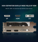 SEJISHI RX 470 4G Graphics Cards AMD Radeon RX470 4GB GDDR5 256bit Video Card HDMI DP DVI Desktop Gaming Computer placa de video