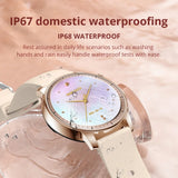 V65 Smartwatch Women 1.32 inch AMOLED Bluetooth Call Smart Watch Custom Dial Watches Heart Rate Tracker For Android iOS Watches