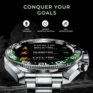Aiweile AW35 High-end Luxury Man Watch Smart Watch Waterproof Bluetooth Call Digital Sport Business Original pk gts 3 vibe 7 pro