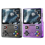 X6 Portable Video Game Console 2000mAh 3.5 Inch IPS Screen 8000 Games Built in 11 Emulators Support Double Player Children Gifts