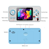 S5 Retro Classic Handheld Game Console Arcade Game Console 520 in 1 Games Player Rechargeable for TV Projector Game Consol
