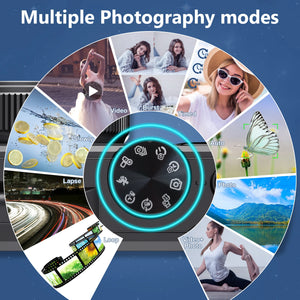 64MP Digital Photo Camera for Photography 4K Video Vlog Camcorder YouTube Webcam Cameras 18X Digital Zoom Camera 3" Flip Screen