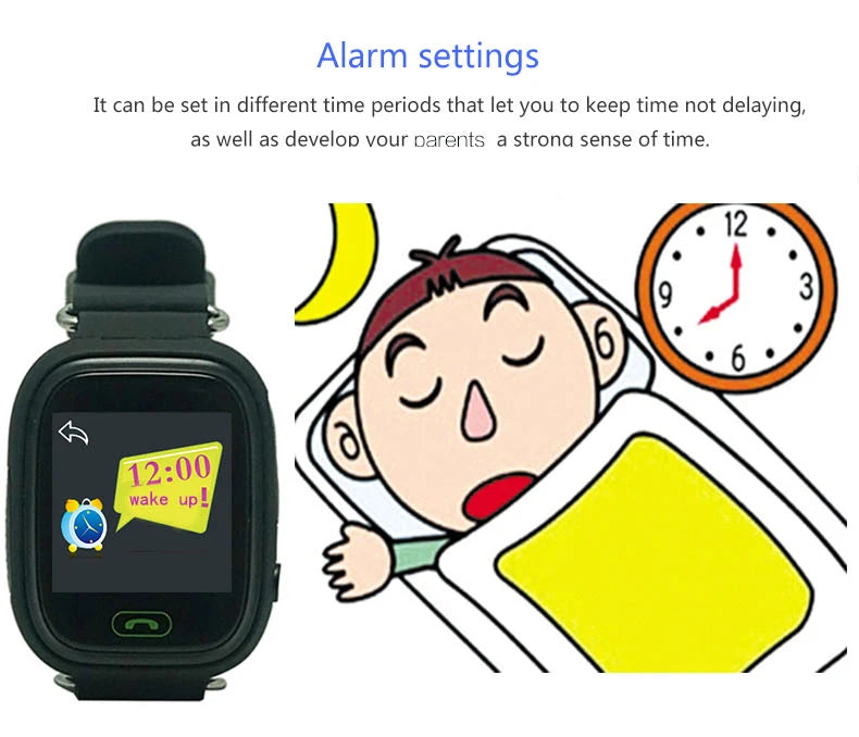 Smart Watch with Touch Screen for Children, Smart Bracelet, Dual SIM Card, Tracking Device, Cute Boy and Girl, WiFi
