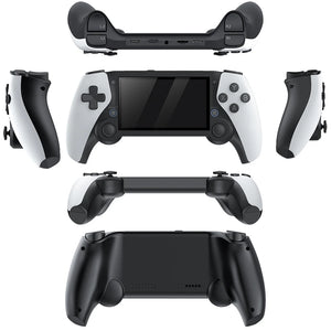 M25 Handheld Game Console Dual Wireless Controller 4.3 Inch 80*272 LCD Screen Handheld Game Player 3D Joystick Gift for PS1 Game