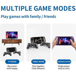 X39 Pro Handheld Game Console With 4000+ Games 4.5 Inch IPS Screen 3000mAh Rechargeable Battery Game Console Ideal Gift For Kids