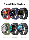 Laser Treatment Three High Smart Watch ECG Blood Glucose Smartwatch Body Temperature Bluetooth Call Clock 2024 New Medical Grade