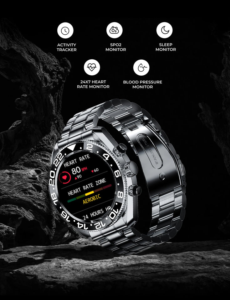 Aiweile AW35 High-end Luxury Man Watch Smart Watch Waterproof Bluetooth Call Digital Sport Business Original pk gts 3 vibe 7 pro