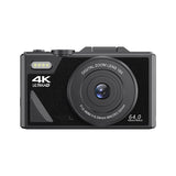 64MP Digital Photo Camera for Photography 4K Video Vlog Camcorder YouTube Webcam Cameras 18X Digital Zoom Camera 3" Flip Screen