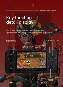 XY-10  4.3 inch Game Console Portable Camera MP5 LCD Rechargeable Handheld Doubles game machine 8G 10000+games  Children's Gifts