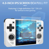 POWKIDDY RGB30 720*720 4 Inch Ips Screen Built-in WIFI RK3566 Opendinglinux Retro Handheld Game Console Children's Gifts