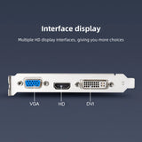 GT730 4GB DDR3 128Bit/64Bit Gaming Video Card with HDMI VGA DVI Port PCI-E2.0 16X PC Graphics Card GT610 1/2GB GPU Display Cards