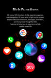 Zordai For Samsung Galaxy Watch Ultra GPS Track Smart Watch Men Amoled Always Display Body Temperature Clock BT Talk Smart Watch