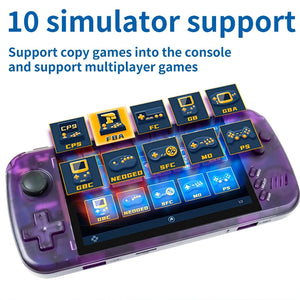 X39 Pro Handheld Game Console With 4000+ Games 4.5 Inch IPS Screen 3000mAh Rechargeable Battery Game Console Ideal Gift For Kids