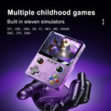 X6 Portable Video Game Console 2000mAh 3.5 Inch IPS Screen 8000 Games Built in 11 Emulators Support Double Player Children Gifts