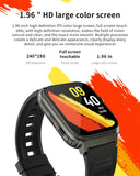3ATM Waterproof AMOLED Bluetooth Call Smart Watch Men 600Mah Large Battery 100+ Sport GPS Fitness tracker Smartwatch Man 2024NEW