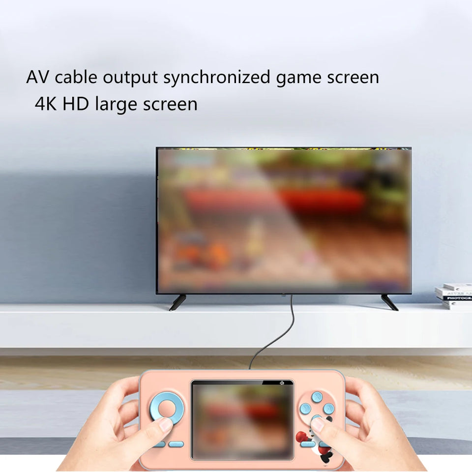 S5 Portable Video Game Console Handheld Game Player Mini Retro Console With 520 Classic Games  Player For Kid Gift