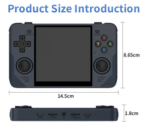 POWKIDDY RGB30 720*720 4 Inch Ips Screen Built-in WIFI RK3566 Opendinglinux Retro Handheld Game Console Children's Gifts