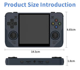 POWKIDDY RGB30 720*720 4 Inch Ips Screen Built-in WIFI RK3566 Opendinglinux Retro Handheld Game Console Children's Gifts