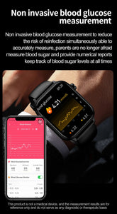 2024 New Medical Grade Smart Watch Ladies Blood Glucose Watches Lipid Uric Women Menstrual Health Tracker Smartwatch for Ladies