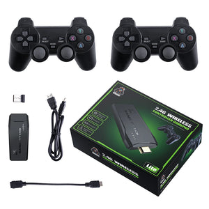 Video Game Console 64G Built-in 10000 Games Retro handheld Game Console Wireless Controller Game Stick For Best Kid Xmas Gift