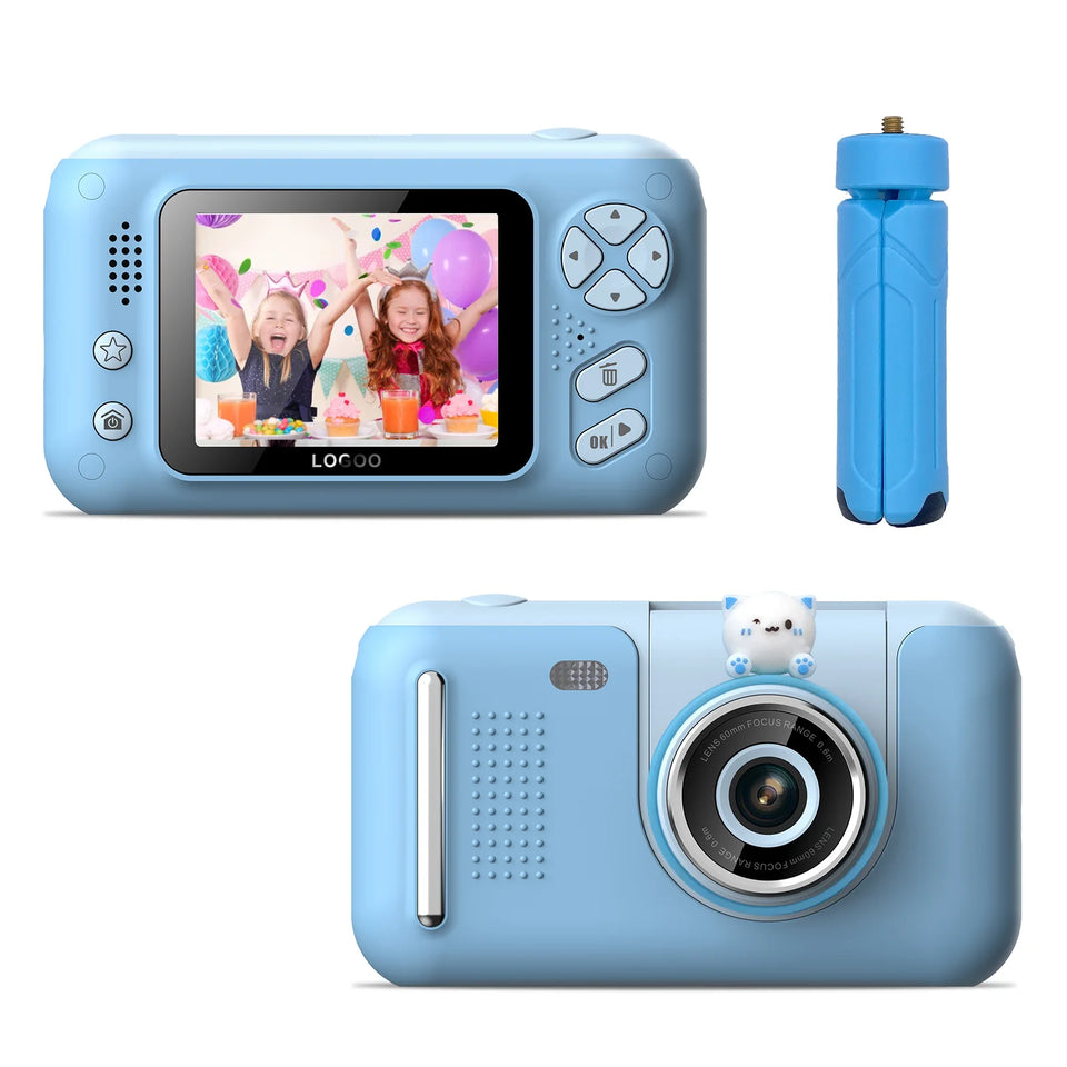 New Kids Camera 1080P Handheld 2.4 Inch HD Screen Childrens Digital Camera Video Recorder Toys for Kids Baby Girl Birthday Gift