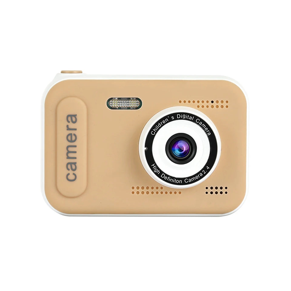 1080P Kids Digital Camera Dual Lens 2.4 Inch IPS Screen Interesting Games Birthday Christmas Gift for Boys Girls
