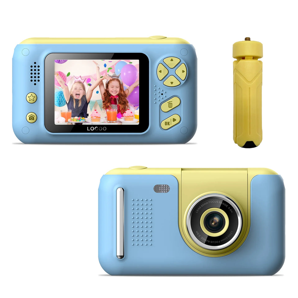 New Kids Camera 1080P Handheld 2.4 Inch HD Screen Childrens Digital Camera Video Recorder Toys for Kids Baby Girl Birthday Gift