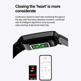 TK71pro Smart Watches For Men Women 1.47" Screen Fitness Tracker Heart Rate Blood Glucose Monitor IP68 Waterproof Smartwatch