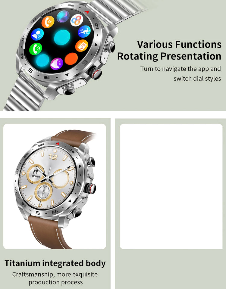 2024 New T95 Smart Watch TWS2 In 1 Bluetooth Earphones HIFI 9D Sound Quality With Built-In Speaker AI Voice Health Monitoring