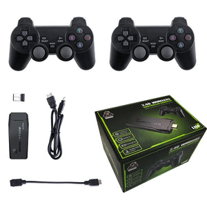 Video Game Console 64G Built-in 10000 Games Retro handheld Game Console Wireless Controller Game Stick For Best Kid Xmas Gift