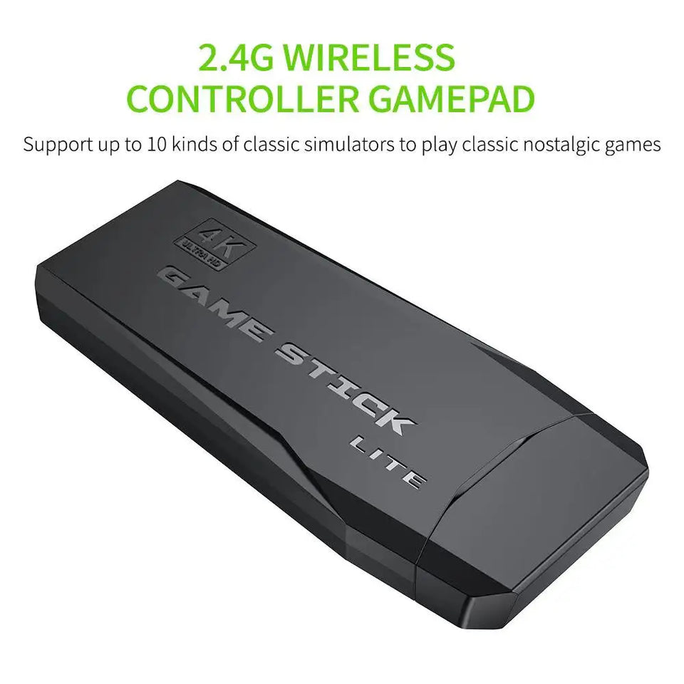 Video Game Console 64G Built-in 10000 Games Retro handheld Game Console Wireless Controller Game Stick For Best Kid Xmas Gift