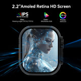 Smart Watch 4G S9 Ultra Android System WIFI GPS Rotary 180° Camera Play Store SIM Card Tiktok Youtube Whatsapp Reply Smartwatch