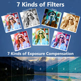 64MP Digital Photo Camera for Photography 4K Video Vlog Camcorder YouTube Webcam Cameras 18X Digital Zoom Camera 3" Flip Screen