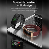 K13 Smart Watch With Bluetooth-compatible Earphone 2-in-1 Smart Smartwatch Pedometer Sports Bracelet