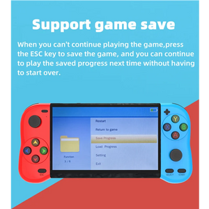 WALKGAMER new 5.1-inch double play video handheld game console 12000 game portable emulator arcade retro gaming  mp4 game device
