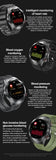 2024 New Non-invasive Blood glucose Smart Watch Blood pressure Blood lipids Uric acid AMOLED HD Screen Laser therapy Smartwatch
