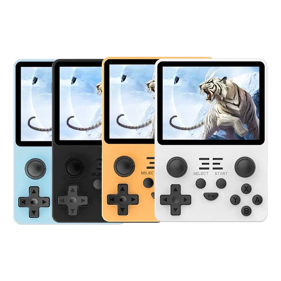 RGB20S Retro Handheld Game Console Open Source System 3.5inch IPS Screen Video Game Console With 16GB Card Add 32/64/128GB