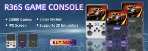 R36S Retro Handheld Game Console 3.5 inch 20000+ Games Preinstalled Emulator Linux System Open Source Portable Games Consoles