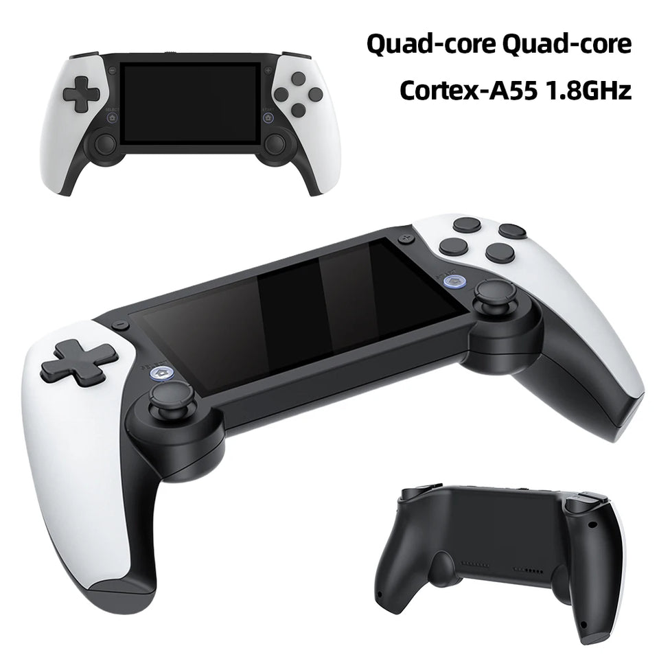M25 Handheld Game Console Dual Wireless Controller 4.3 Inch 80*272 LCD Screen Handheld Game Player 3D Joystick Gift for PS1 Game