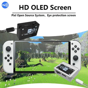 Gift Universal HD Intelligent Simulator Pixel Style NFC Smart Emulator Minimalist System Game Emulator for Nintendo/Switch